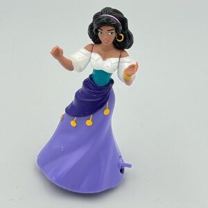 Disney Hunchback Of Notre Dame ESMERALDA Figure Burger King Kids Toy 1996